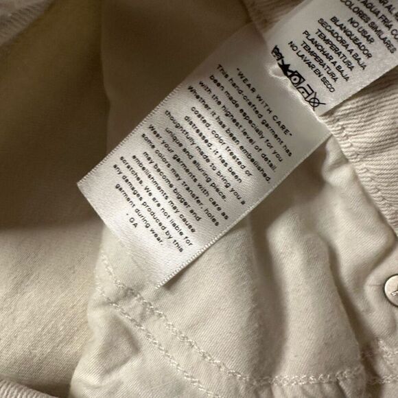 Good American good classic bone jeans 10 - Picture 7 of 9